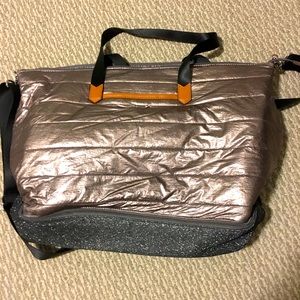 Crush It Duffle in Rose Gold